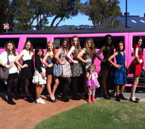 Pink Limo Perth